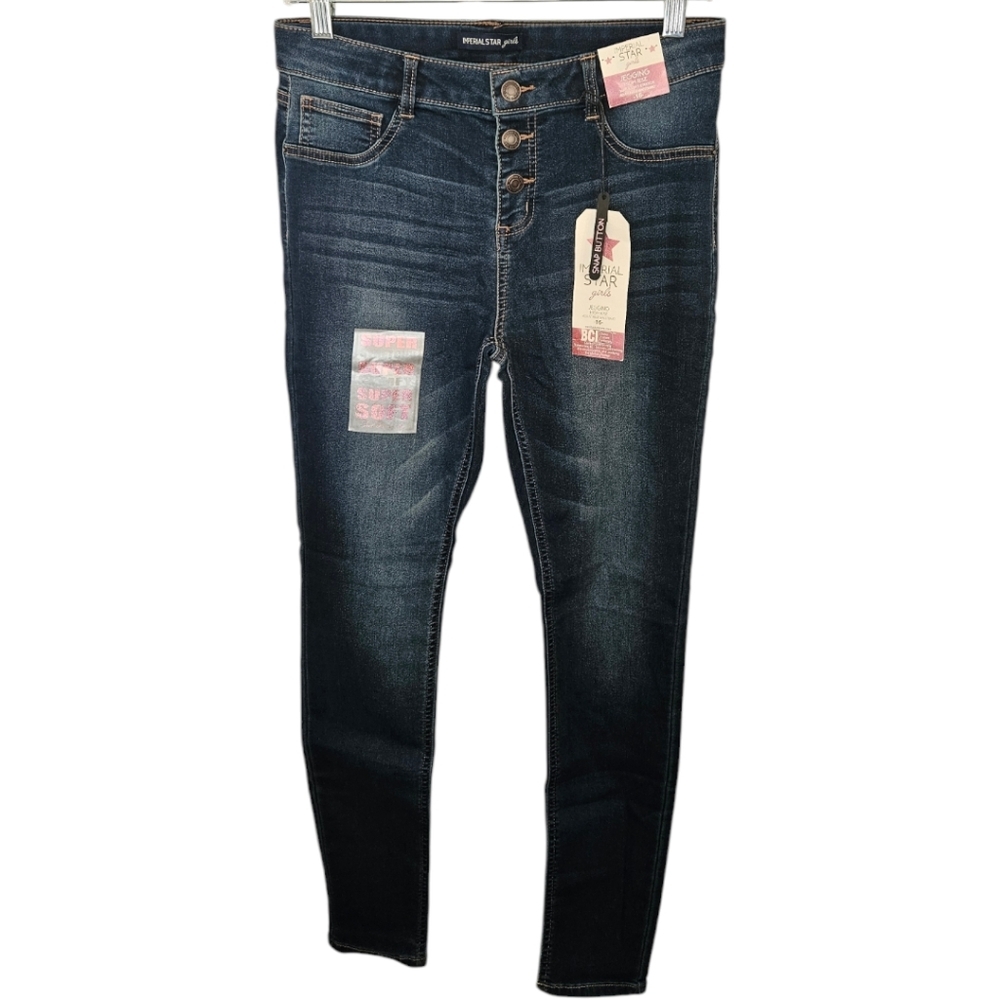 NWT Imperial Star Girls High Rise Jeggings